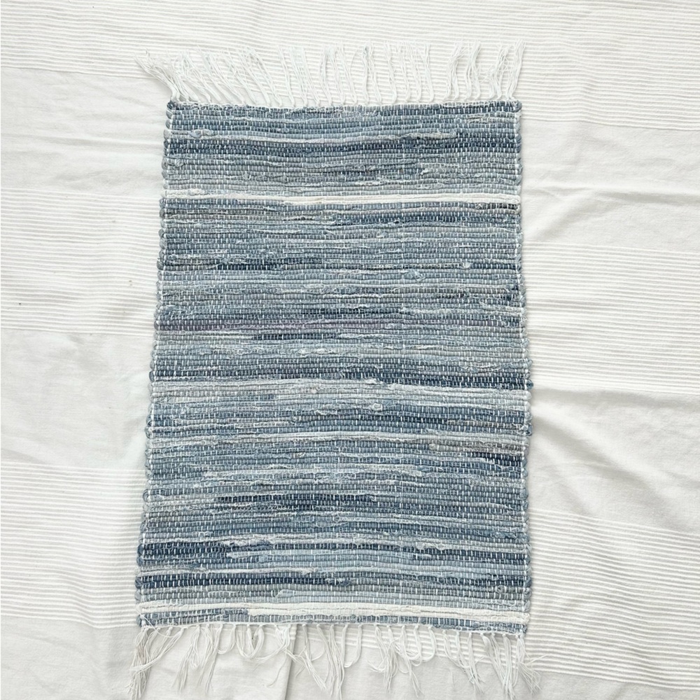 Denim Chindi Style Rug - Picture 6 of 8
